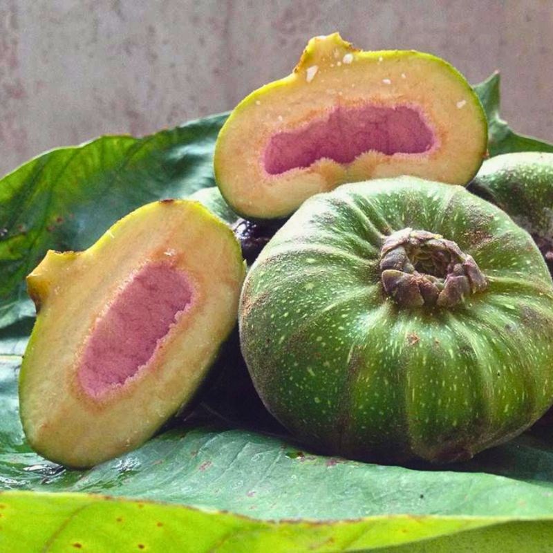 Bước 1 Luộc vả Vả trộn tôm thịt