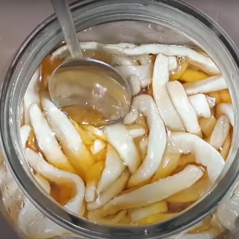Bước 4 Muối củ cải Xá bấu ngọt