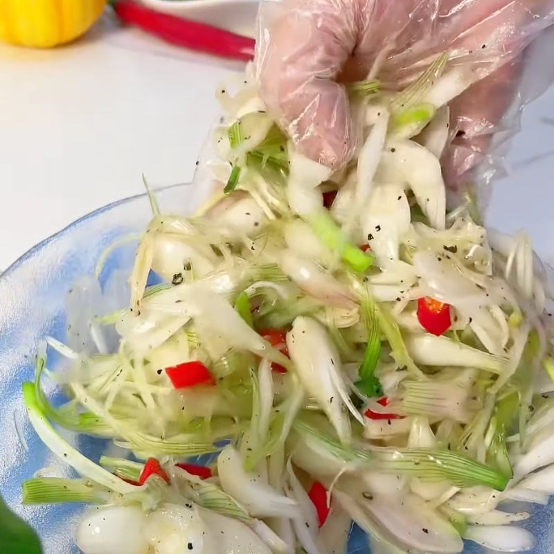 Bước 3 Muối củ kiệu Hành muối xổi