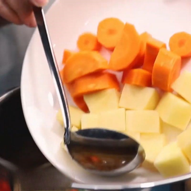 Bước 4 Nấu cà ri thỏ Cà ri thỏ