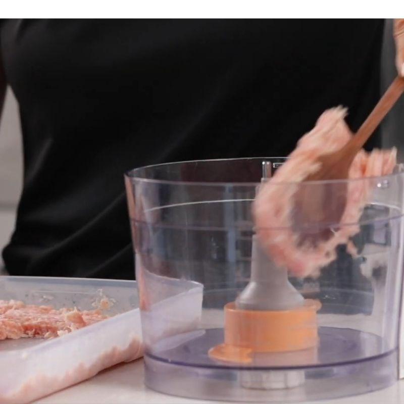 Bước 5 Quết chả Chả mỡ