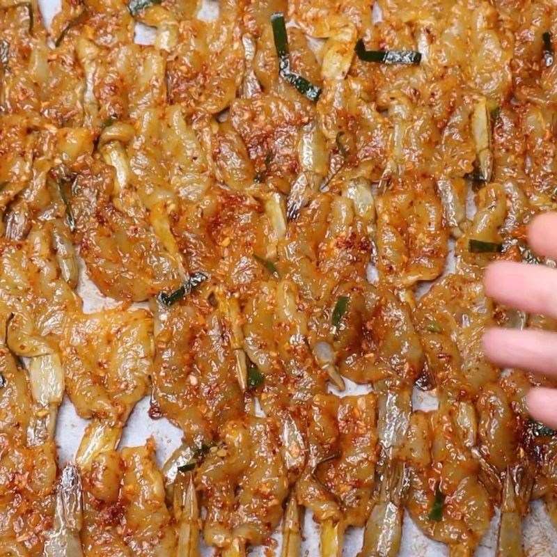 Bước 4 Sấy tôm Tôm sấy dẻo
