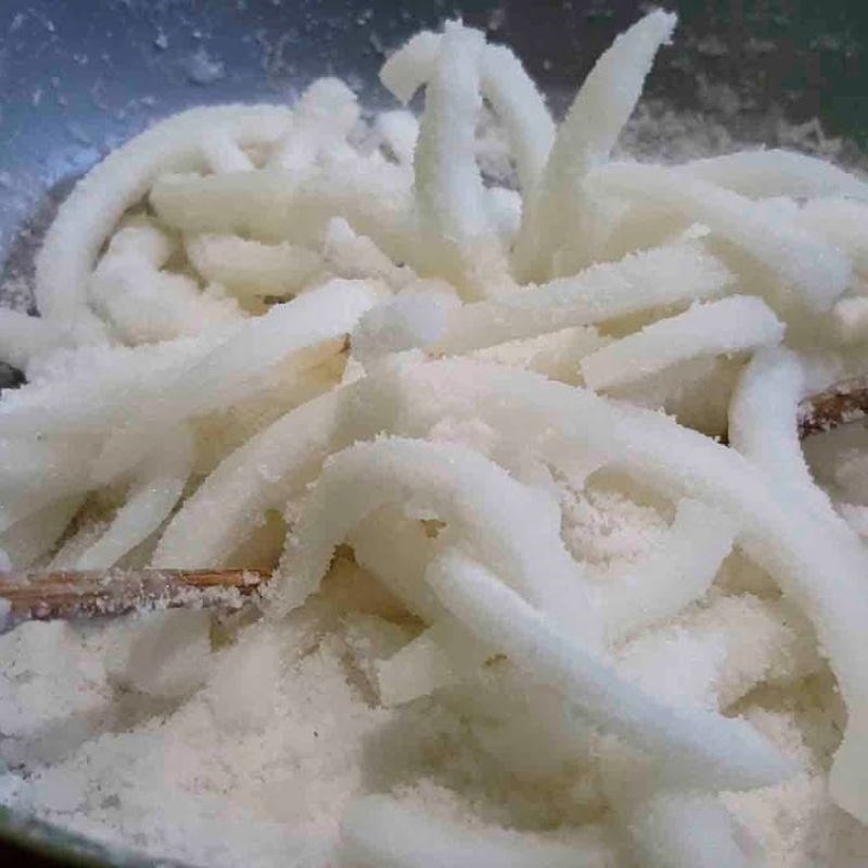 Bước 2 Sên dừa Mứt dừa sáp