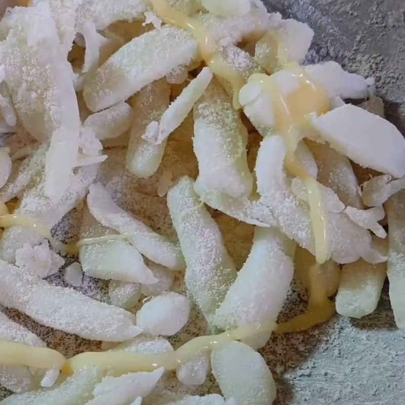 Bước 2 Sên dừa Mứt dừa sáp