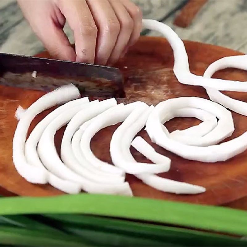Bước 1 Sơ chế dừa sáp Mứt dừa sáp