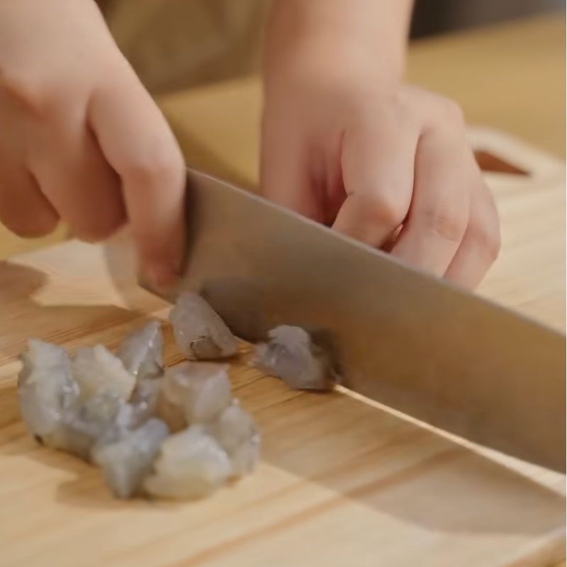 Bước 1 Sơ chế nguyên liệu Bánh bột lọc lười