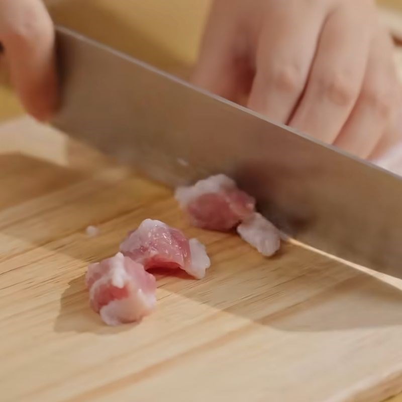Bước 1 Sơ chế nguyên liệu Bánh bột lọc lười