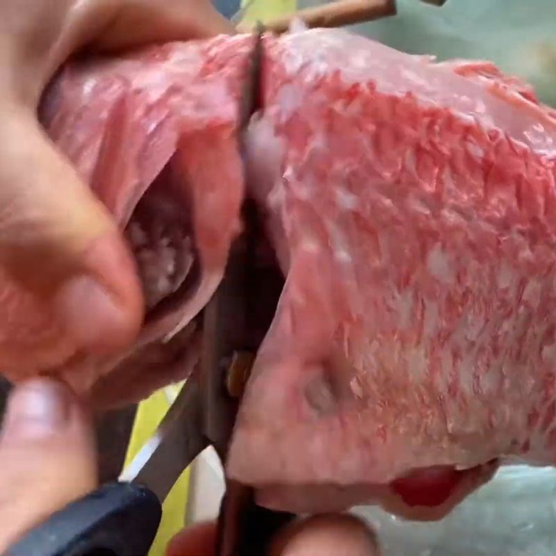 Bước 1 Sơ chế cá Cá sơn nướng