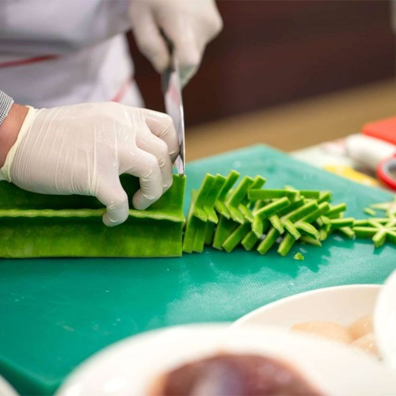 Bước 1 Sơ chế xương rồng Canh xương rồng