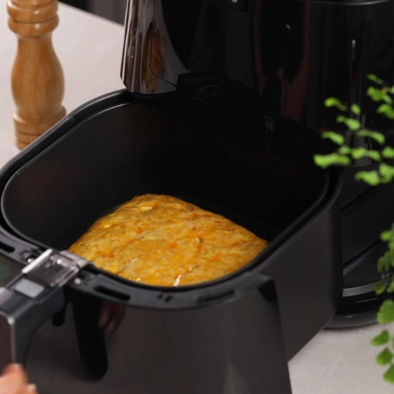 Bước 8 Tạo màu cho chả Chả mỡ