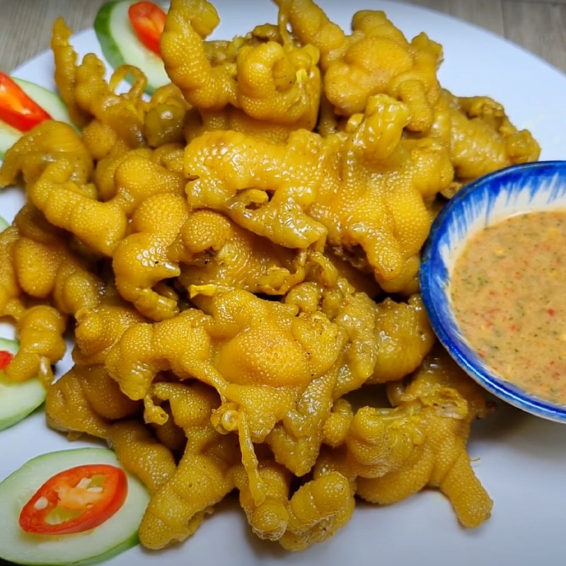 Bước 4 Thành phẩm Chân gà ủ muối