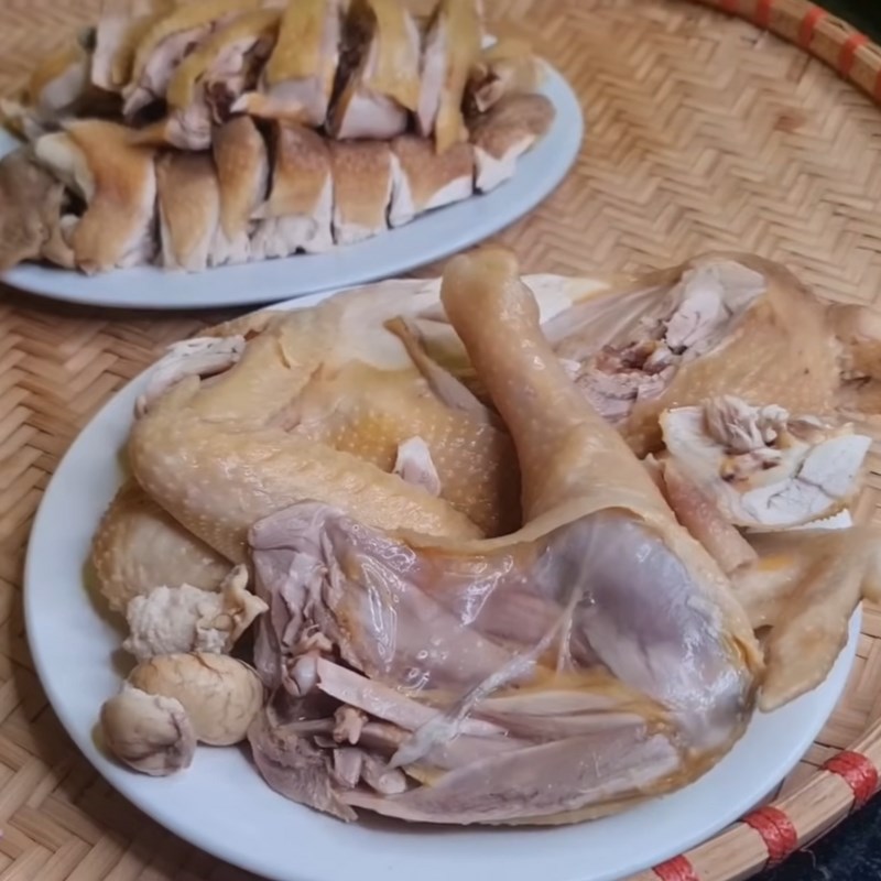 Bước 3 Thành phẩm Gà cúng nguyên con