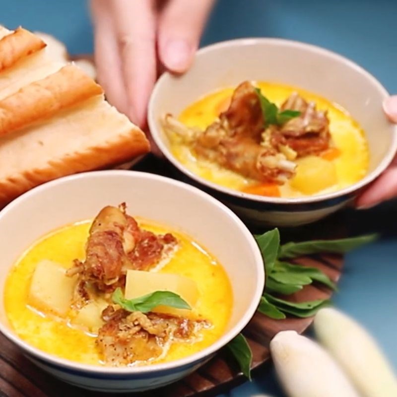 Bước 5 Thưởng thức Cà ri thỏ