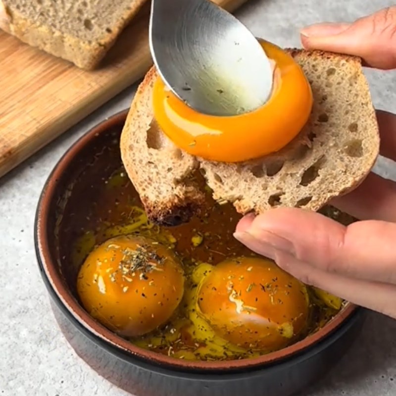 Bước 3 Thưởng thức Trứng confit