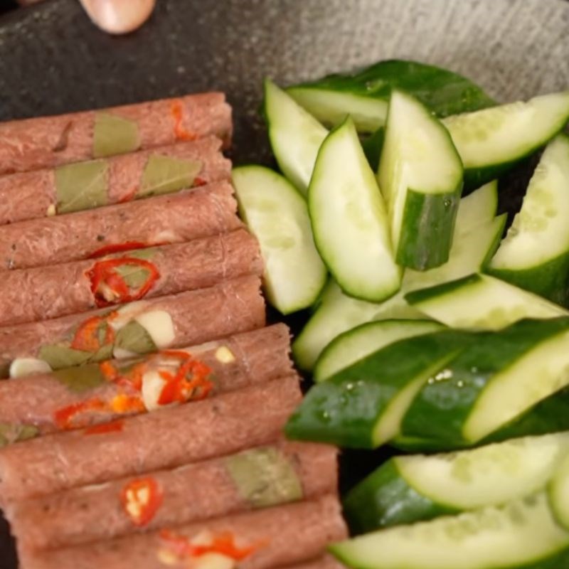 Bước 5 Thưởng thức Gân kiệu