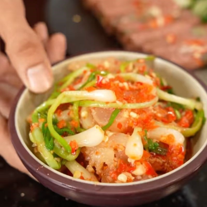 Bước 5 Thưởng thức Gân kiệu