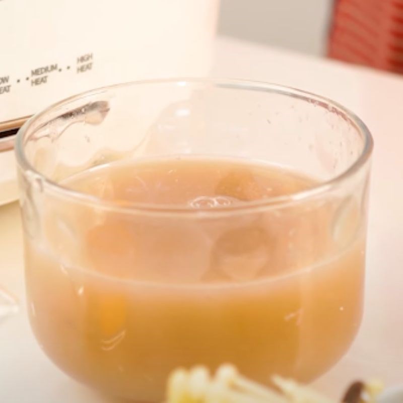 Bước 4 Xay tôm đồng Lẩu tôm bầu