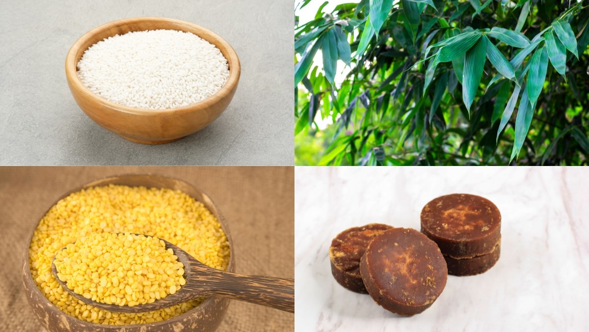 Nguyên liệu món ăn cách làm bánh ú lá tre