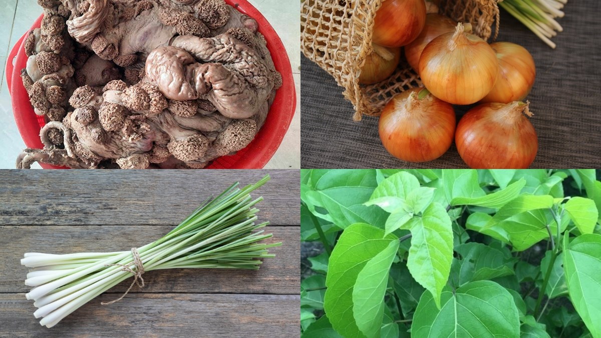 Nguyên liệu món ăn cách chế biến nhau thai bò xào