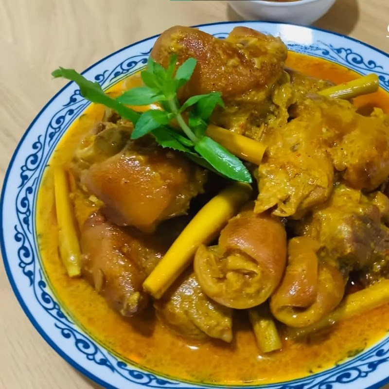 Bước 4 Thành phẩm Giò heo giả cầy miền Tây