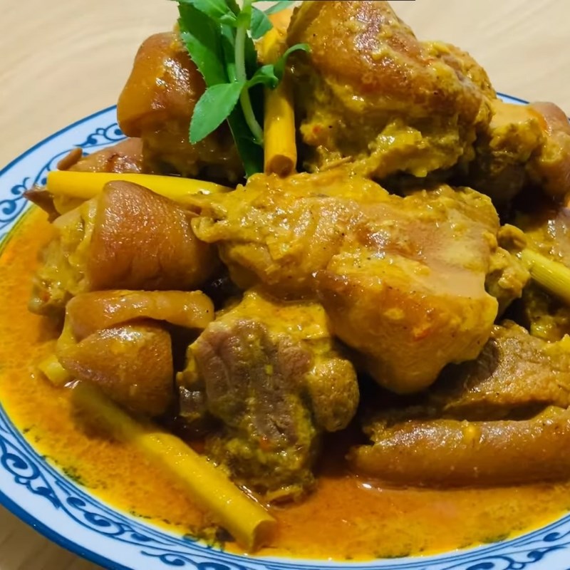 Bước 4 Thành phẩm Giò heo giả cầy miền Tây