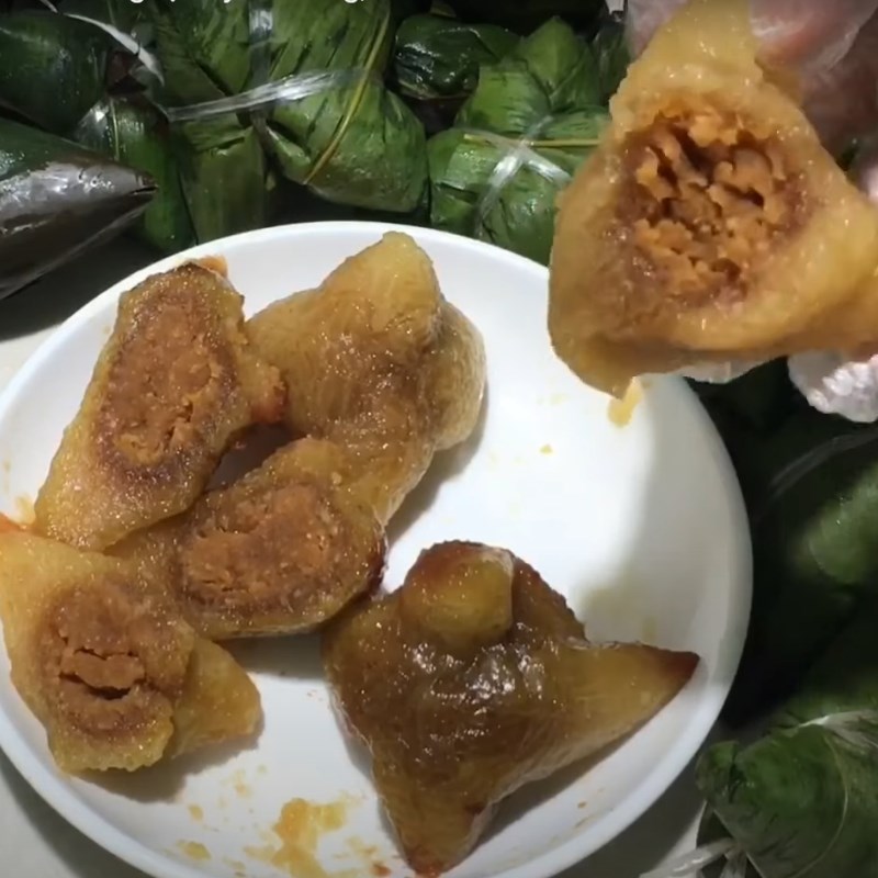 Bước 5 Thành phẩm Bánh ú lá tre