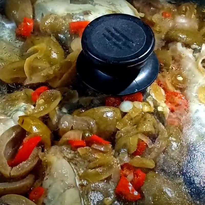 Bước 4 Kho cá Cá kho trám