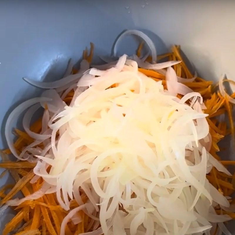 Bước 4 Làm nộm mề gà Nộm mề gà