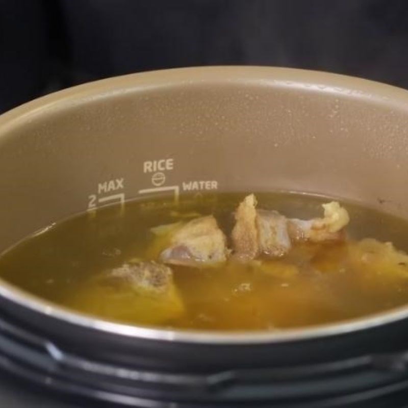 Bước 2 Làm nước sốt (linh hồn của món cốn sủi) Cốn sủi