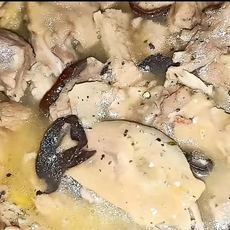 Bước 5 Làm thịt đông Thịt ngan nấu đông