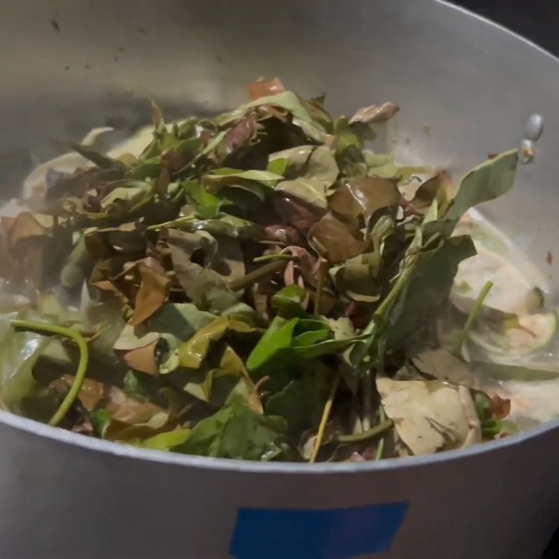 Bước 3 Nấu canh Canh thụt
