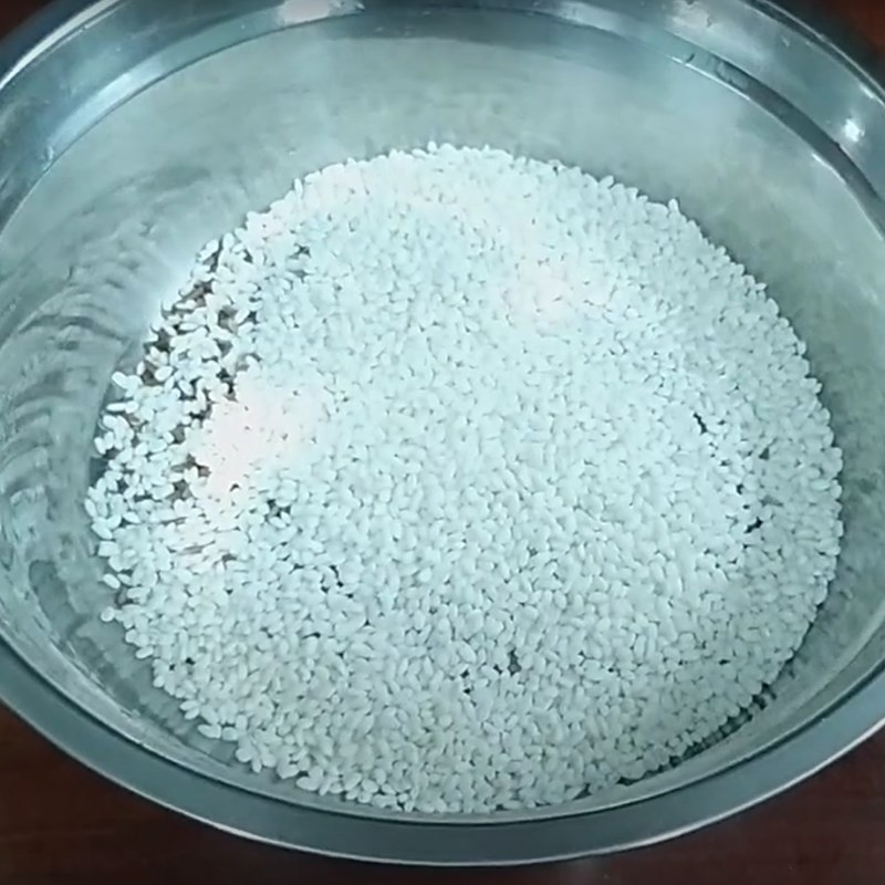 Bước 1 Nấu cháo gạo đỏ Cháo gạo đỏ