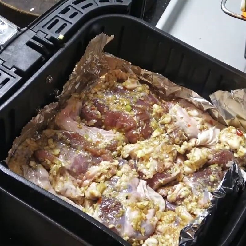 Bước 3 Nướng diềm heo Diềm heo nướng