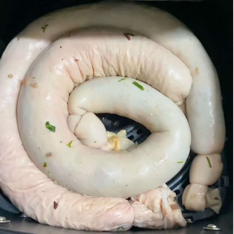 Bước 5 Nướng dồi trường Dồi trường nướng