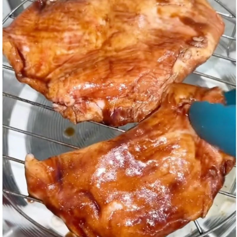 Bước 2 Nướng nọng heo Nọng heo nướng