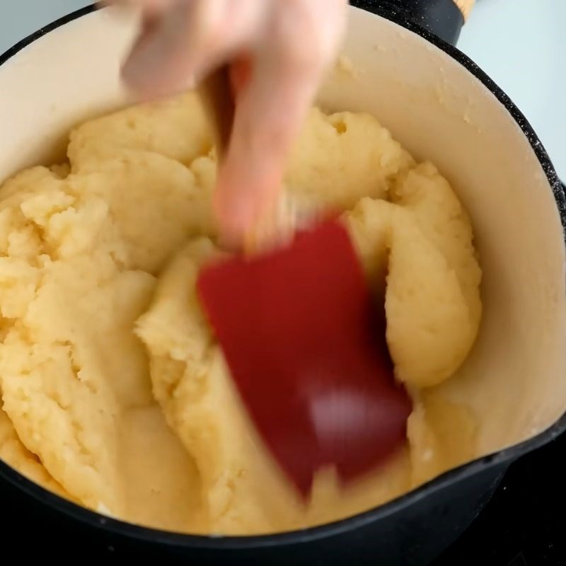 Bước 1 Pha bột Bánh eclair