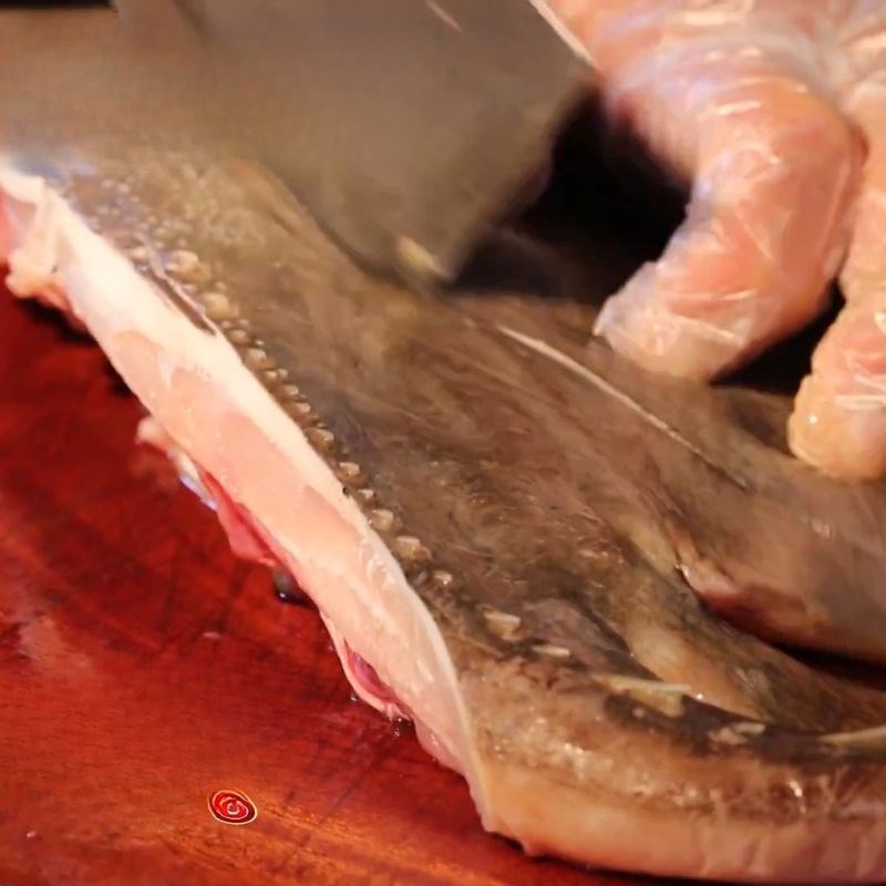 Bước 1 Sơ chế cá Cá lồi xối mỡ