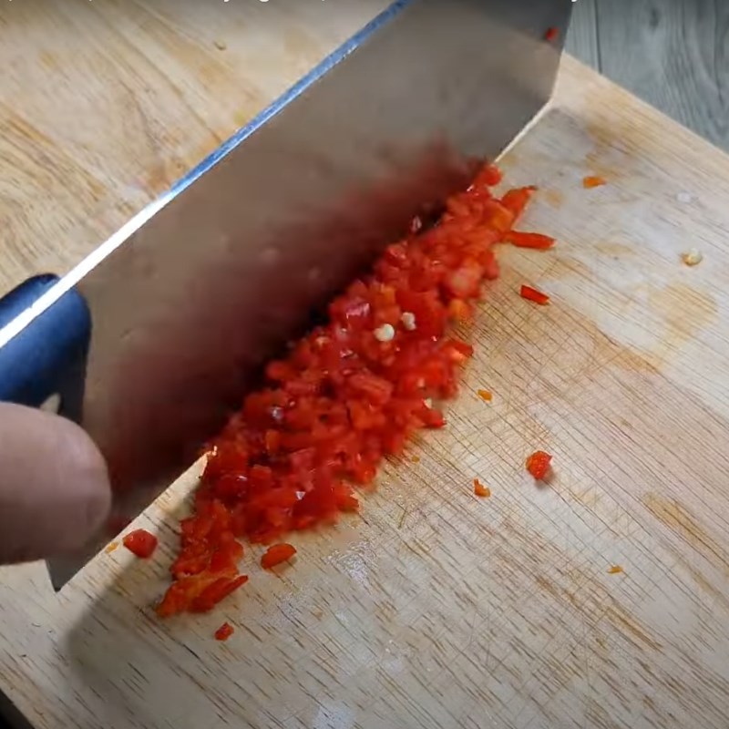 Bước 1 Sơ chế nguyên liệu Sườn non chay rim mặn ngọt