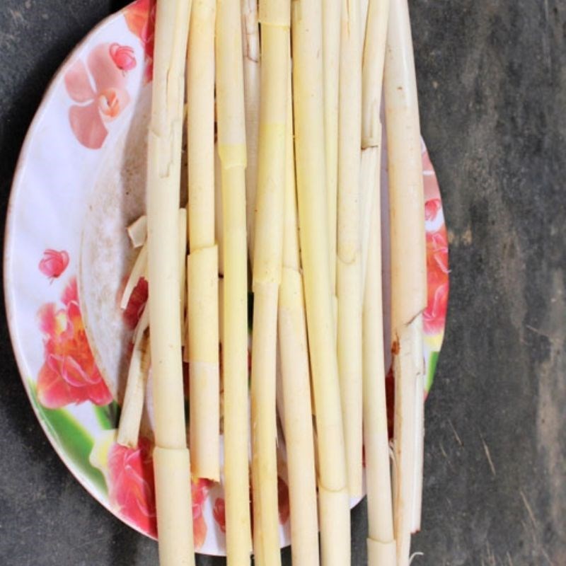 Bước 2 Sơ chế những nguyên liệu khác Canh thụt