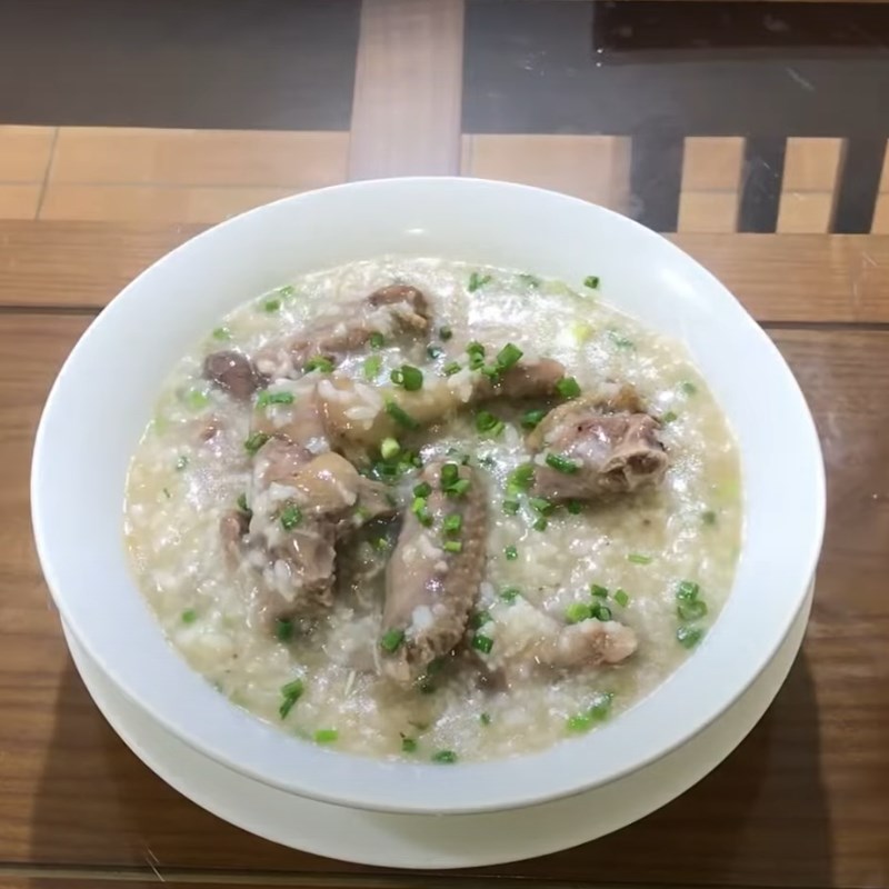 Bước 4 Thành phẩm Cháo bồ câu bằng nồi cơm điện