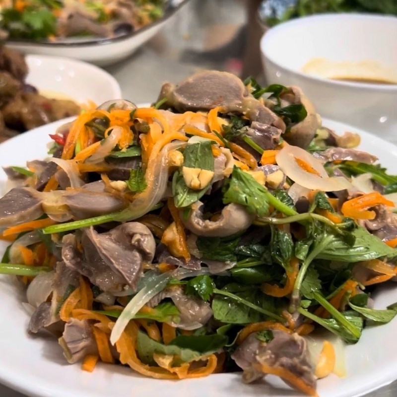 Bước 5 Thành phẩm Nộm mề gà