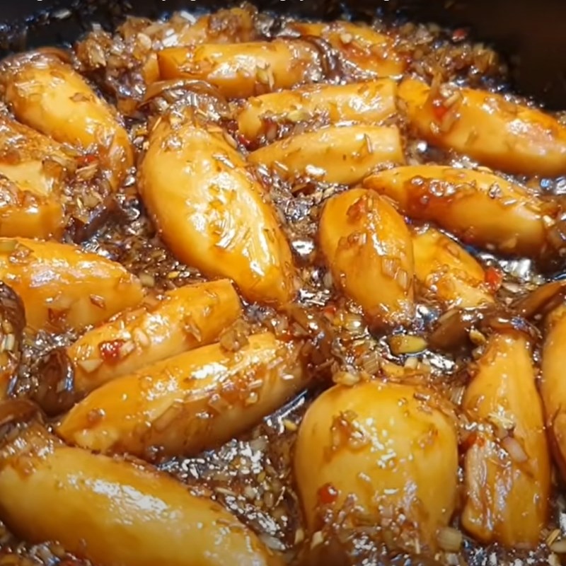 Bước 4 Thành phẩm Nấm đùi gà kho sả