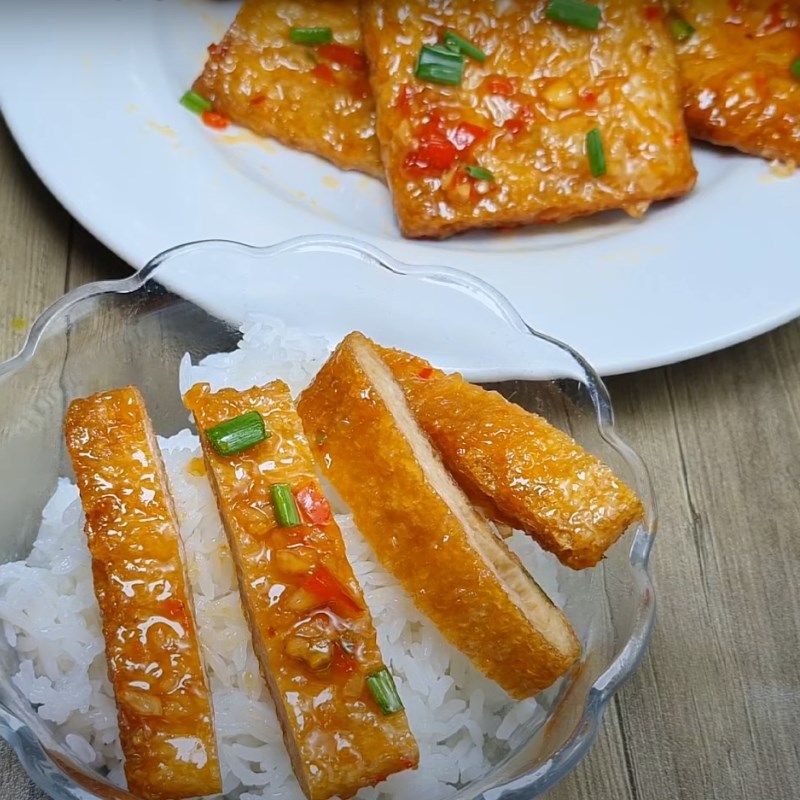 Bước 4 Thành phẩm Sườn non chay rim mặn ngọt