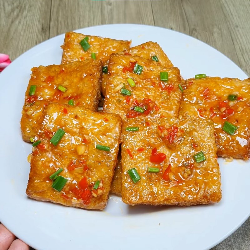 Bước 4 Thành phẩm Sườn non chay rim mặn ngọt