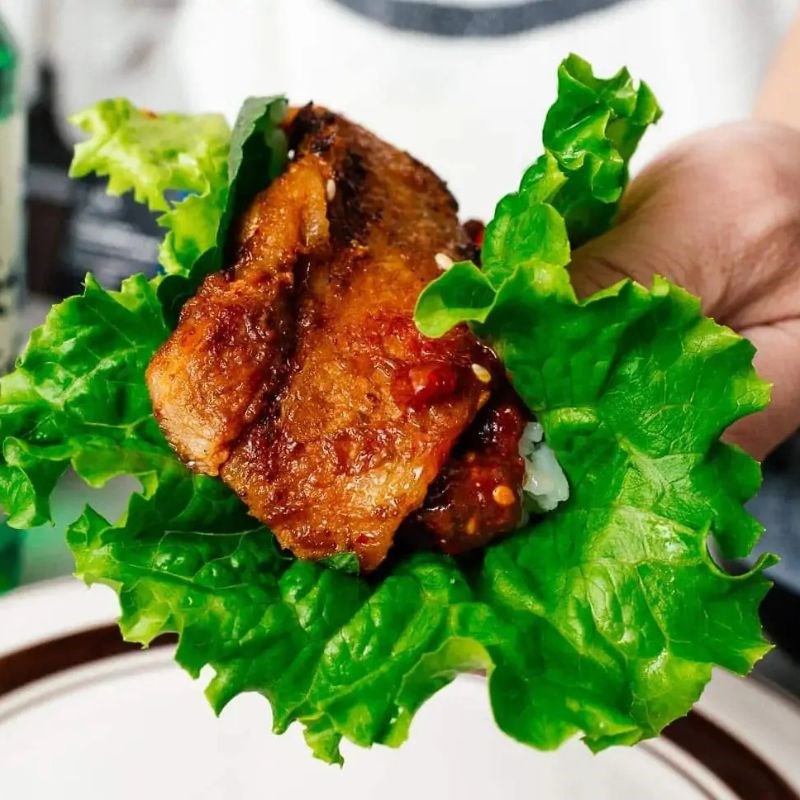 Bước 3 Thành quả và thưởng thức Nọng heo nướng