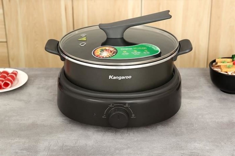 Chảo điện đa năng Kangaroo KGEH50N2 5 l&iacute;t