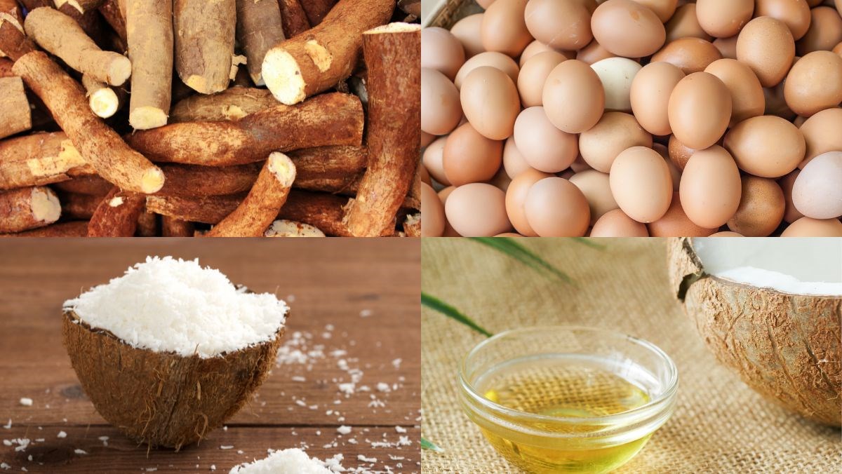 Nguyên liệu món ăn bánh phồng mì