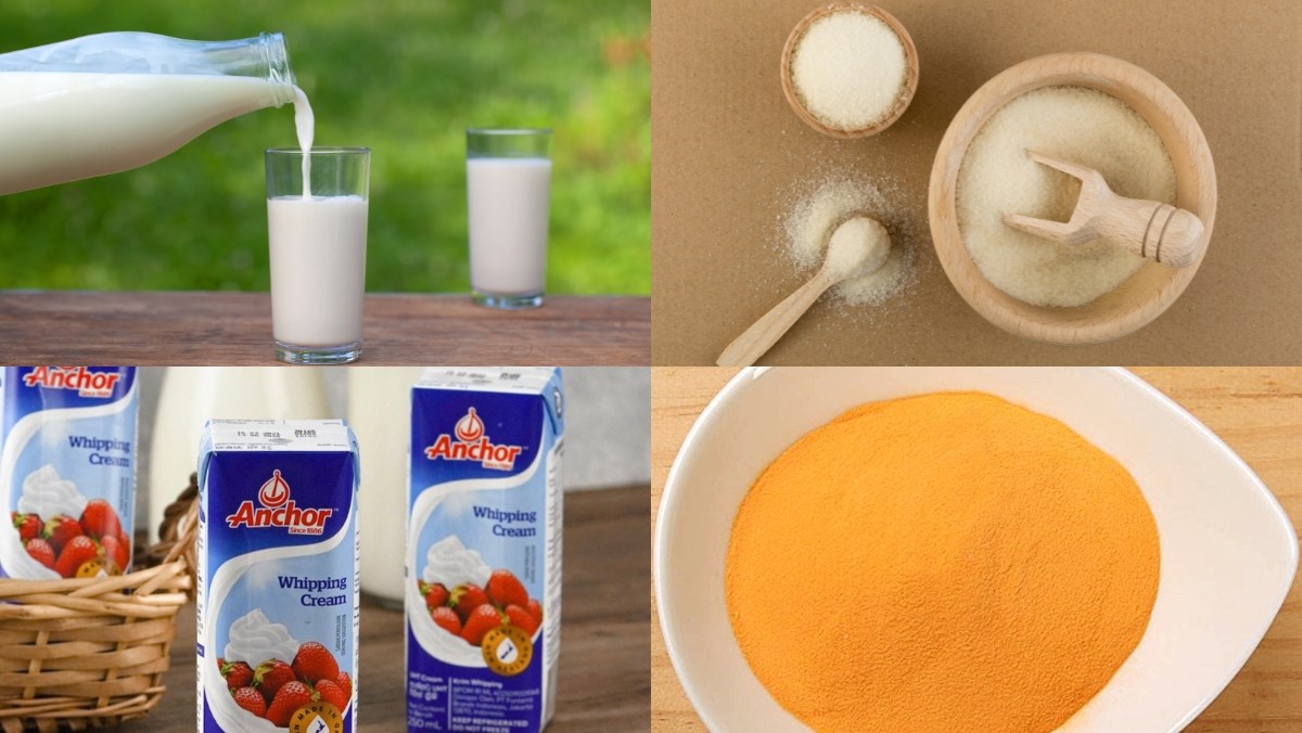 Nguyên liệu món ăn cách làm cheese ball