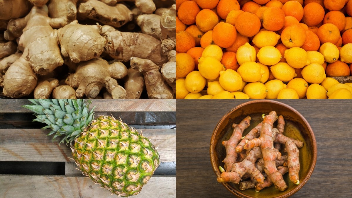 Nguyên liệu món ăn 3 công thức làm ginger shot