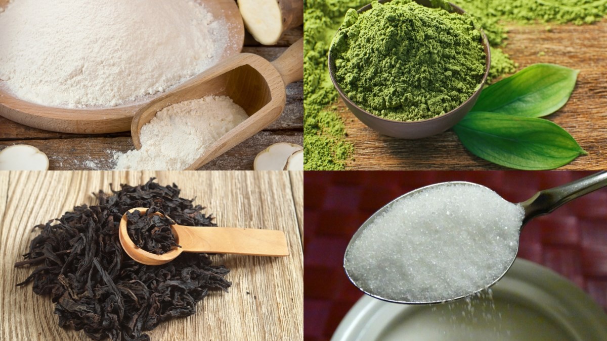 Nguyên liệu món ăn cách làm trân châu ô long
